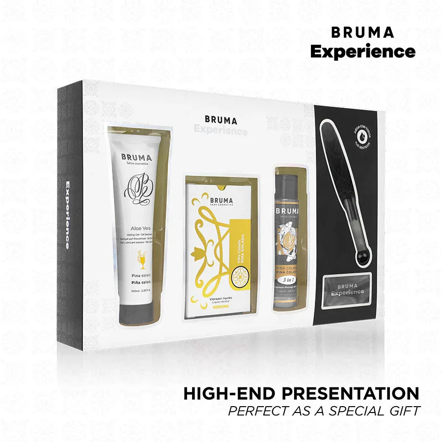 BRUMA XPERIENCE – VIBRO-ORGASMIC PINA COLADA SWEET TEMPTATION KIT - Vanelion Paradise
