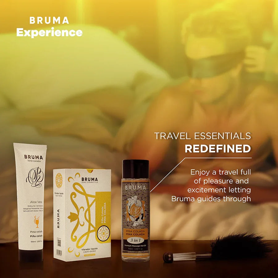 BRUMA XPERIENCE – VIBRO-ORGASMIC PINA COLADA SWEET TEMPTATION KIT - Vanelion Paradise