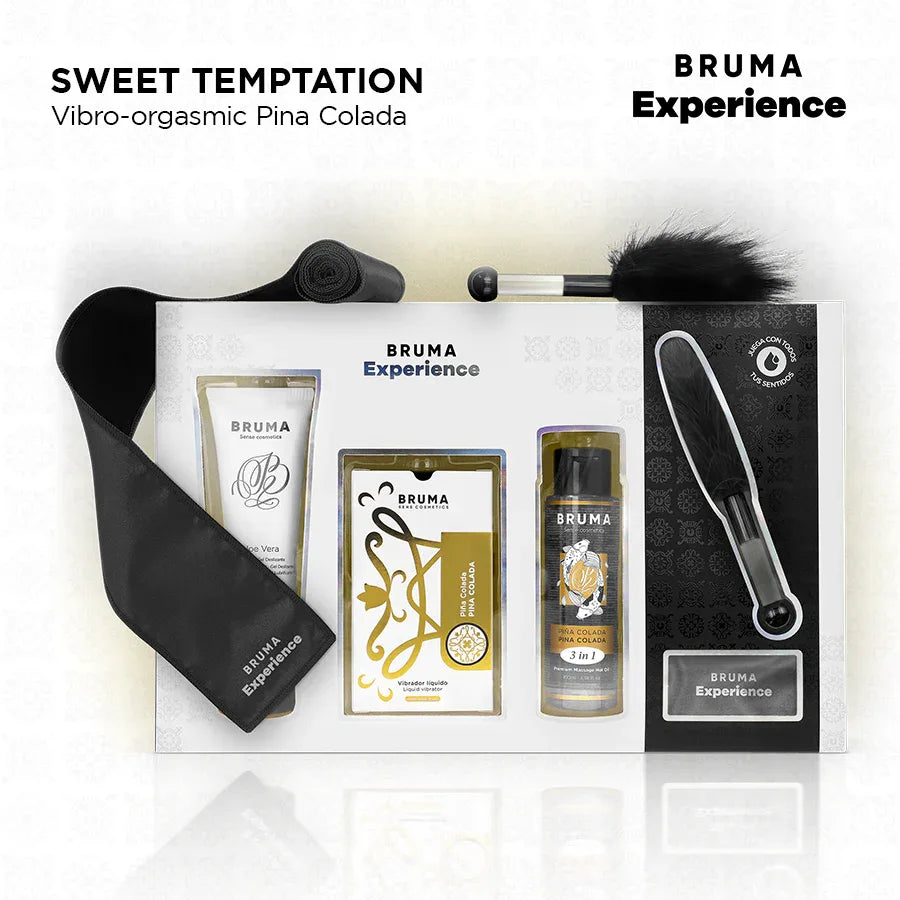 BRUMA XPERIENCE – VIBRO-ORGASMIC PINA COLADA SWEET TEMPTATION KIT - Vanelion Paradise