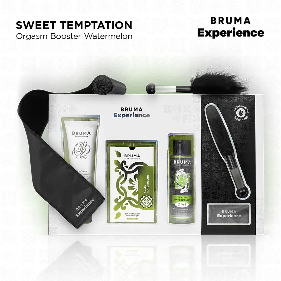 BRUMA XPERIENCE - SÜSSE WASSERMELONE TEMPTATION KIT MIT ORGASMUSVERSTÄRKER - Vanelion Paradise