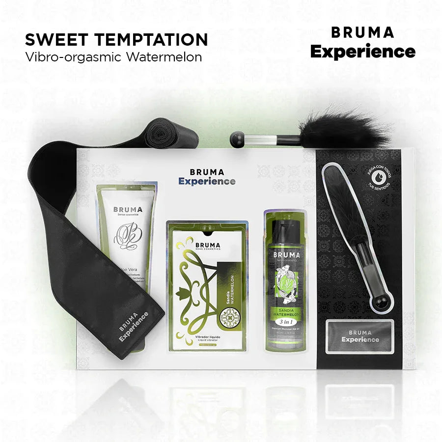 BRUMA XPERIENCE - SÜSSE VERSUCHUNG KIT VIBRO-ORGASMISCHE WASSERMELONE - Vanelion Paradise