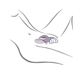 ROCKS-OFF - GLO-GIRL LILA RABBIT VIBRATOR - Vanelion Paradise