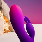 ROCKS-OFF - GLO-GIRL LILA RABBIT VIBRATOR - Vanelion Paradise