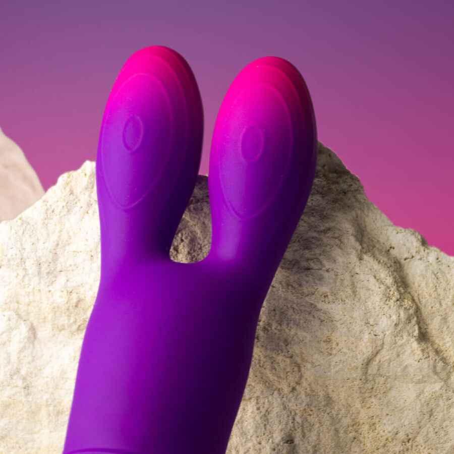 ROCKS-OFF - GLO-GIRL BUNNY LILA FLEXIBLER VIBRATOR - Vanelion Paradise