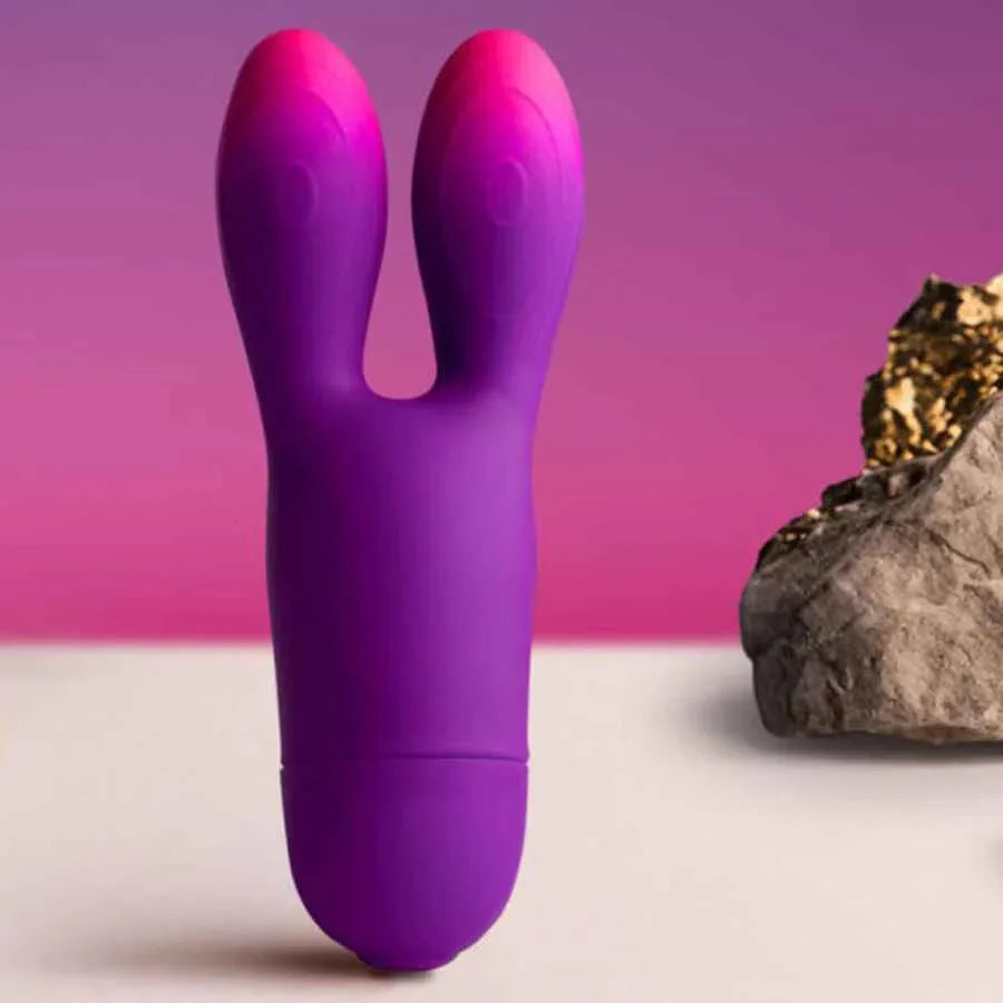 ROCKS-OFF - GLO-GIRL BUNNY LILA FLEXIBLER VIBRATOR - Vanelion Paradise