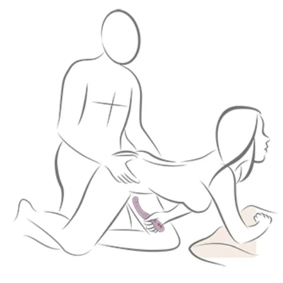 ROCKS-OFF - GEMINI DUAL VIBRATOR G-SPOT KLITORIS STIMULATOR LILA - Vanelion Paradise