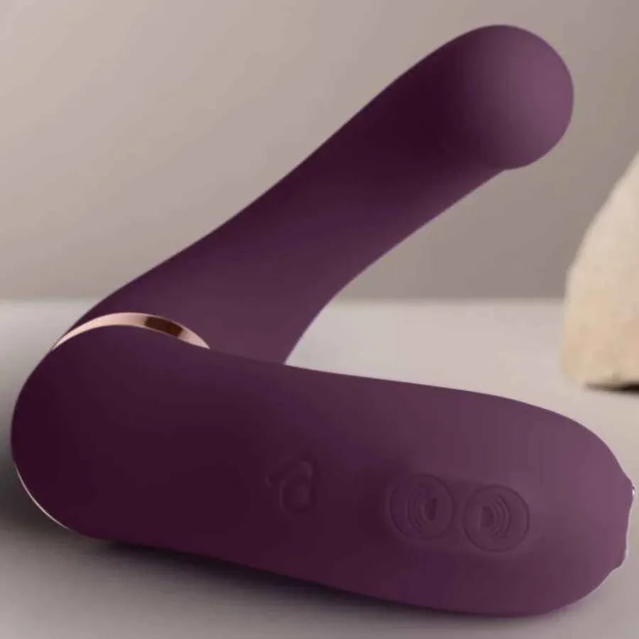 ROCKS-OFF - GEMINI DUAL VIBRATOR G-SPOT KLITORIS STIMULATOR LILA - Vanelion Paradise