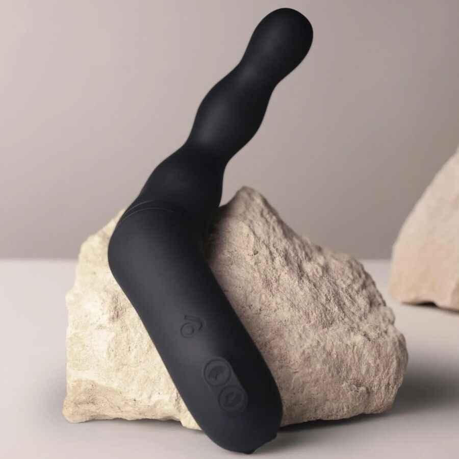 ROCKS-OFF - SCHWARZER PROSTATA- UND ANALVIBRATOR-ADAPTER - Vanelion Paradise