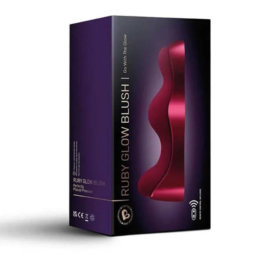 ROCKS-OFF - RUBY GLOW BLUSH RED G-SPOT VIBRATOR - Vanelion Paradise