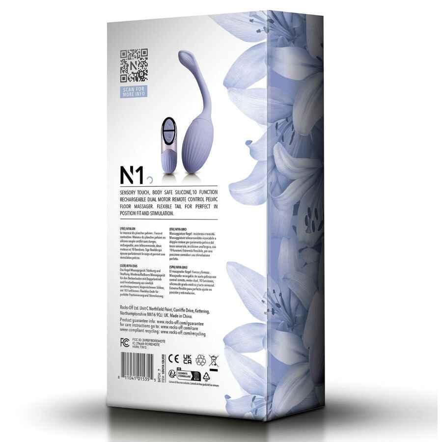 NIYA - N1 KEGEL-BECKENMASSAGEGERÄT MIT FERNBEDIENUNG - Vanelion Paradise