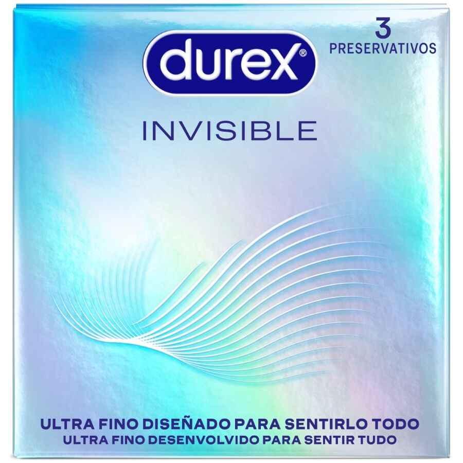 DUREX - ULTRADÜNNE UNSICHTBARE KONDOME 3 EINHEITEN - Vanelion Paradise