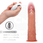 COCK MILLER - HYPERREALISTISCHER DILDO MIT SAUGNÄPFEN UND STOSSFUNKTION MIT FERNBEDIENUNG 20,5 CM - Vanelion Paradise
