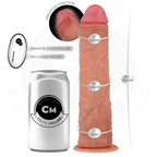 COCK MILLER - REALISTISCHER DILDO MIT SAUGNÄPFEN UND VIBRATION MIT FERNBEDIENUNG 21,5 CM - Vanelion Paradise