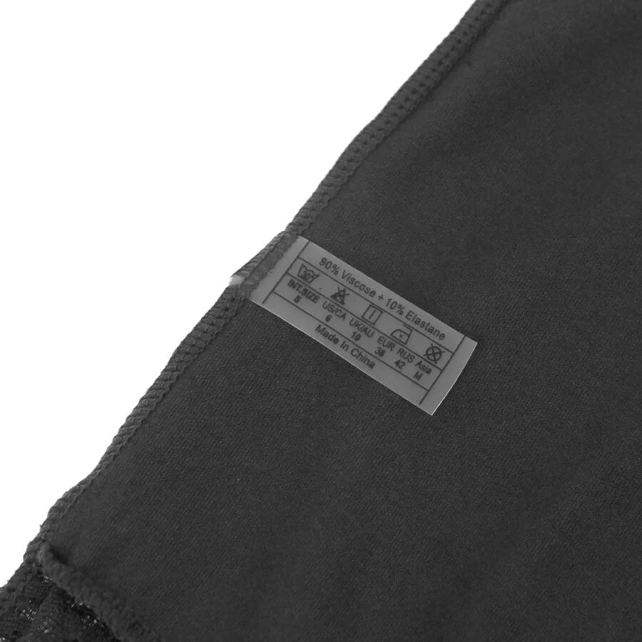 SUBBLIME - SCHWARZER TEDDY MIT BLUMENSPITZENDETAIL L/XL - Vanelion Paradise