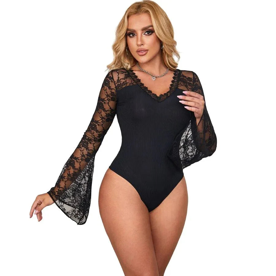SUBBLIME - TEDDY FLORAL PATTERN S / M - Vanelion Paradise