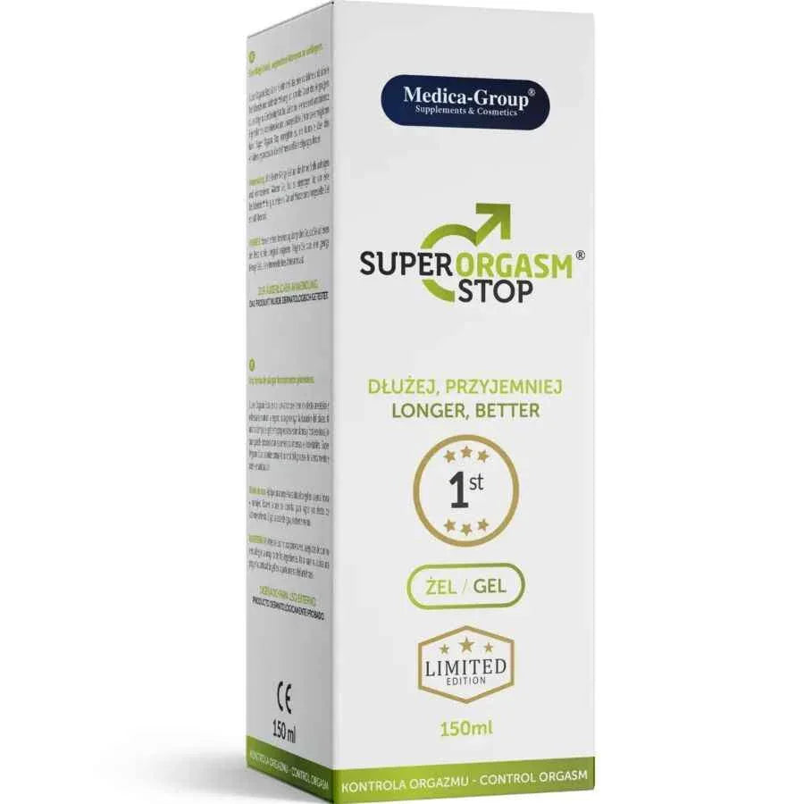 MEDICA GROUP - SUPER ORGASM STOP INTIMGEL FÜR MÄNNER 150 ML - Vanelion Paradise