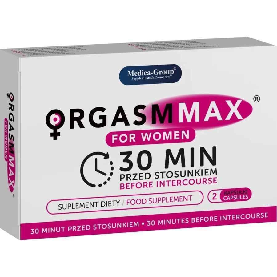 MEDICA GROUP - ORGASM MAX FÜR FRAUEN 2 KAPSELN - Vanelion Paradise