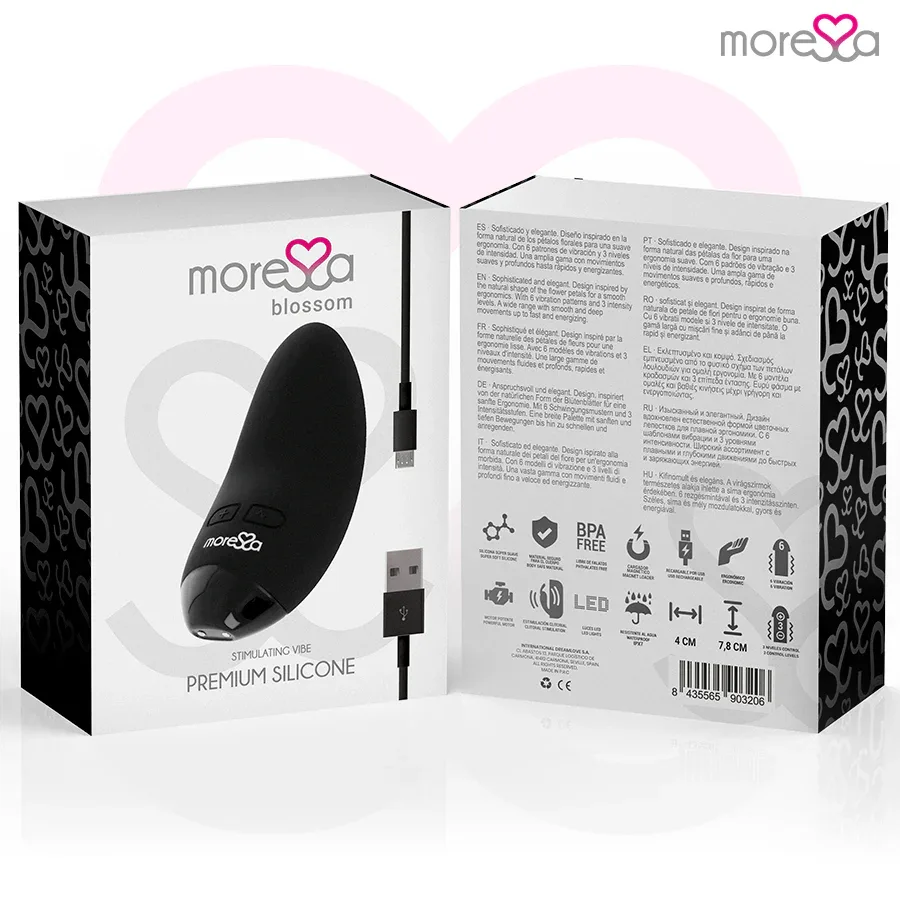 MORESSA - BLOSSOM SCHWARZER VIBRATOR - Vanelion Paradise