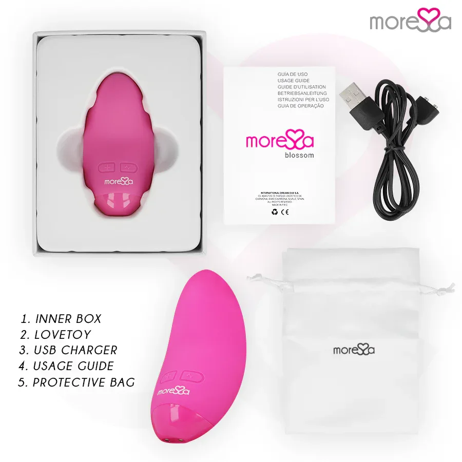 MORESSA Blossom – Mini-Vibrator (Rosa) - Vanelion Paradise