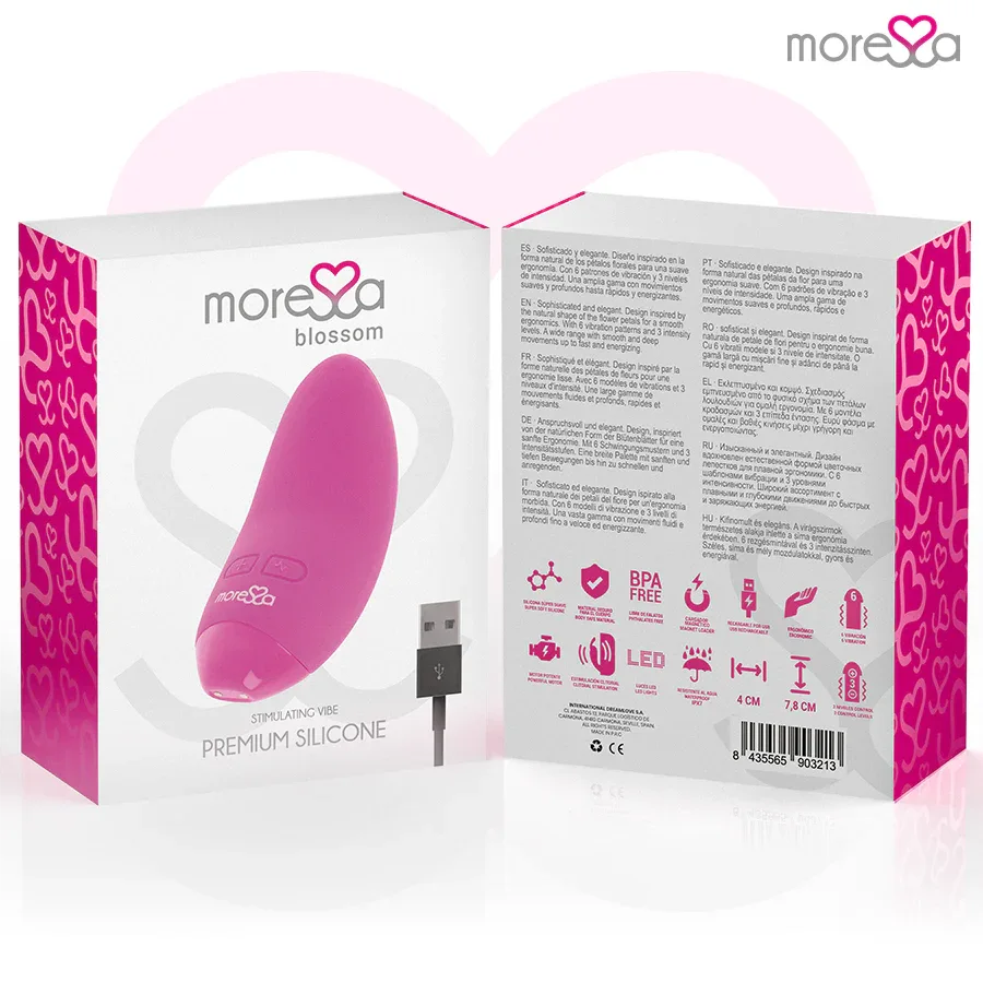 MORESSA Blossom – Mini-Vibrator (Rosa) - Vanelion Paradise
