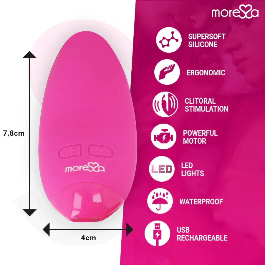 MORESSA Blossom – Mini-Vibrator (Rosa) - Vanelion Paradise