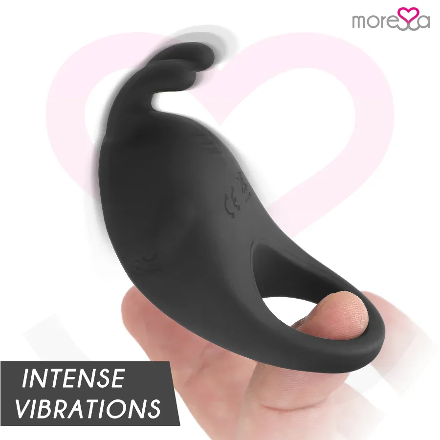 MORESSA - BRAD PREMIUM SILIKON WIEDERAUFLADBAR SCHWARZ - Vanelion Paradise