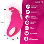 MORESSA - BRAD PREMIUM SILIKON WIEDERAUFLADBAR ROSA - Vanelion Paradise