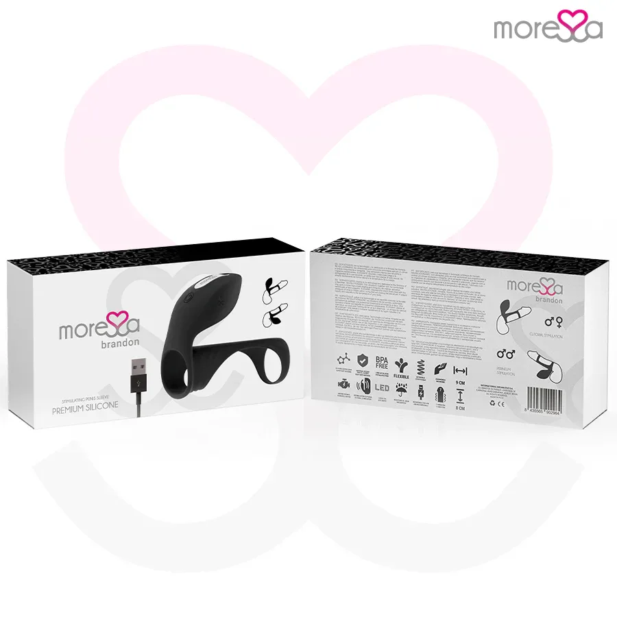 MORESSA - BRANDON VIBRATORRING MIT ABDECKUNG - Vanelion Paradise