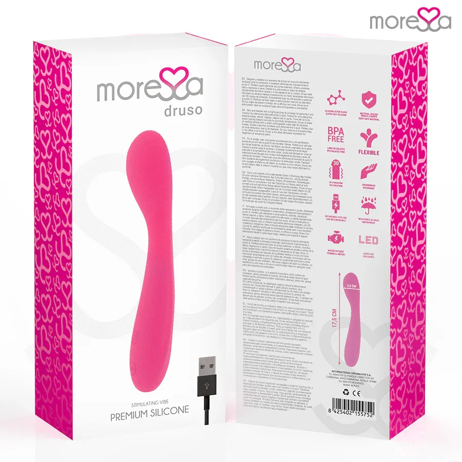 MORESSA - DRUSO PREMIUM SILIKON WIEDERAUFLADBAR - Vanelion Paradise