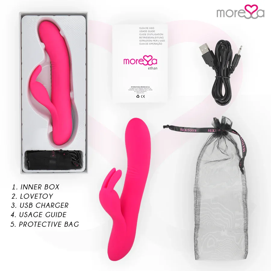 MORESSA - ETHAN PREMIUM SILIKON WIEDERAUFLADBAR - Vanelion Paradise