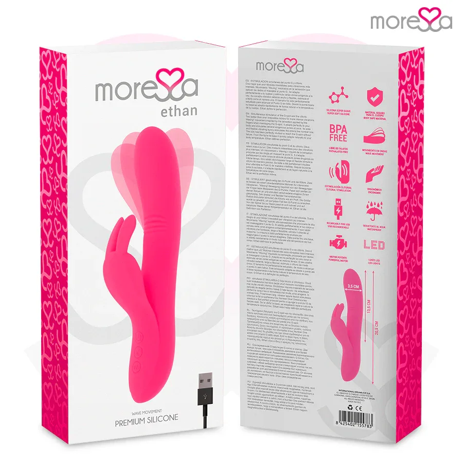 MORESSA - ETHAN PREMIUM SILIKON WIEDERAUFLADBAR - Vanelion Paradise
