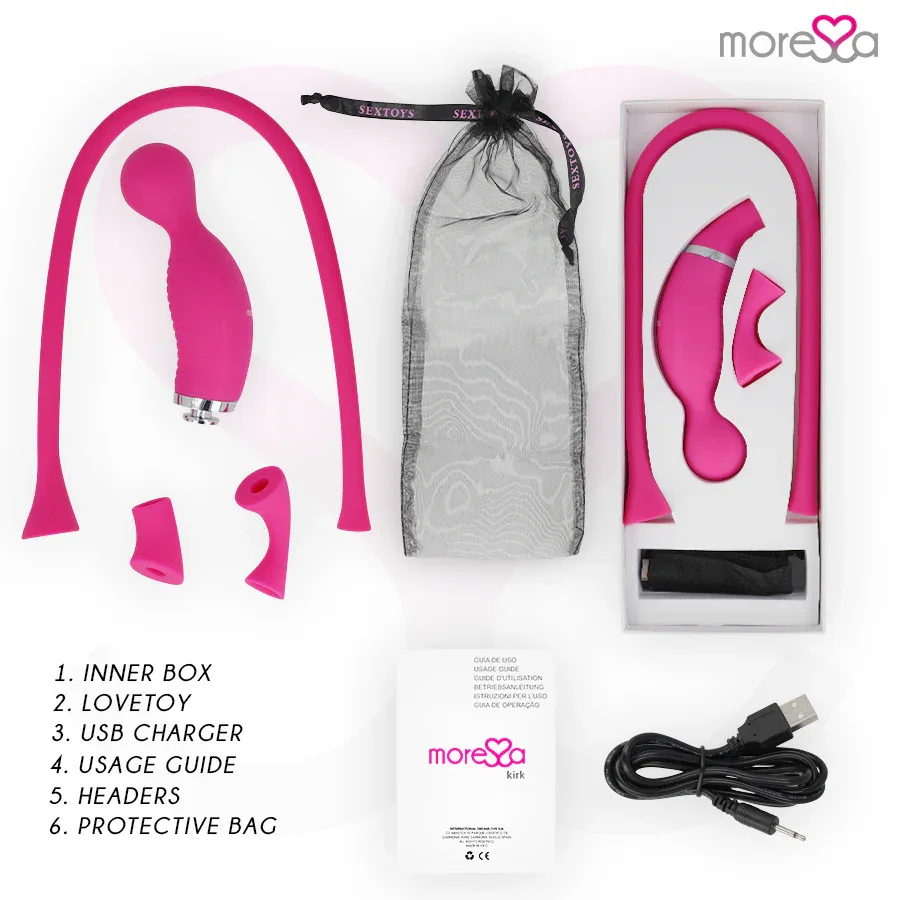 MORESSA - KIRK PREMIUM SILIKON WIEDERAUFLADBAR - Vanelion Paradise