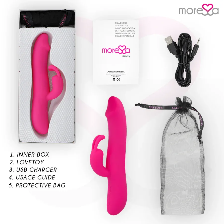 MORESSA - MOLLY PREMIUM SILIKON WIEDERAUFLADBAR - Vanelion Paradise