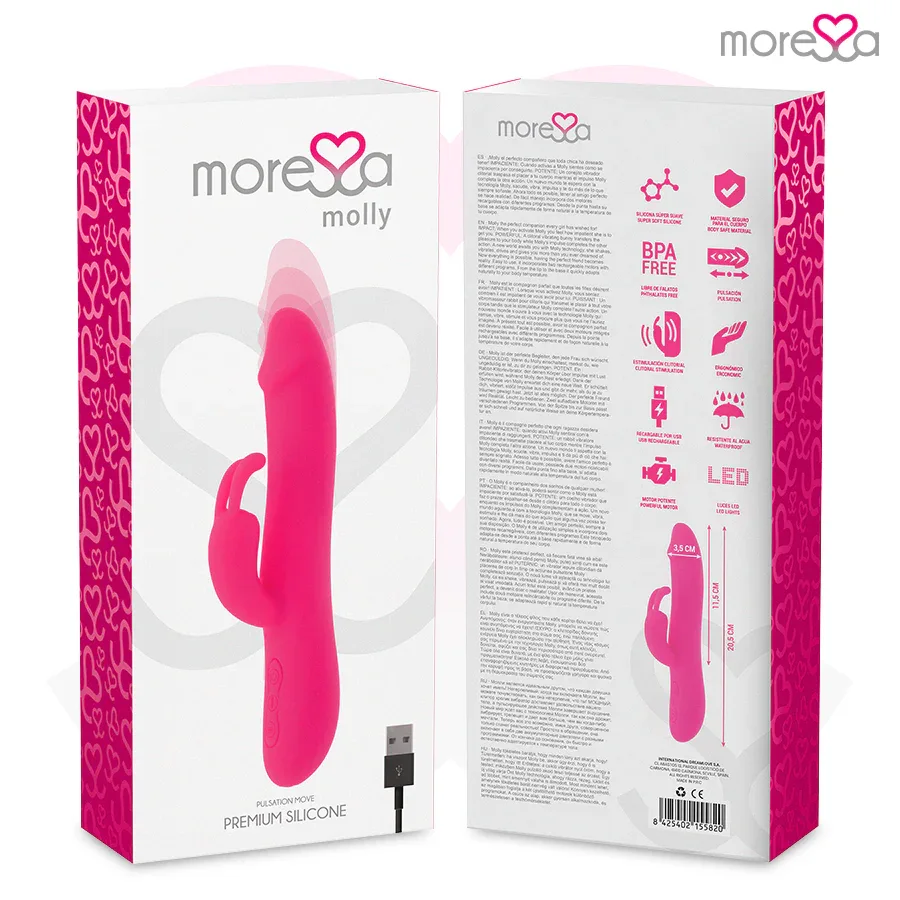MORESSA - MOLLY PREMIUM SILIKON WIEDERAUFLADBAR - Vanelion Paradise