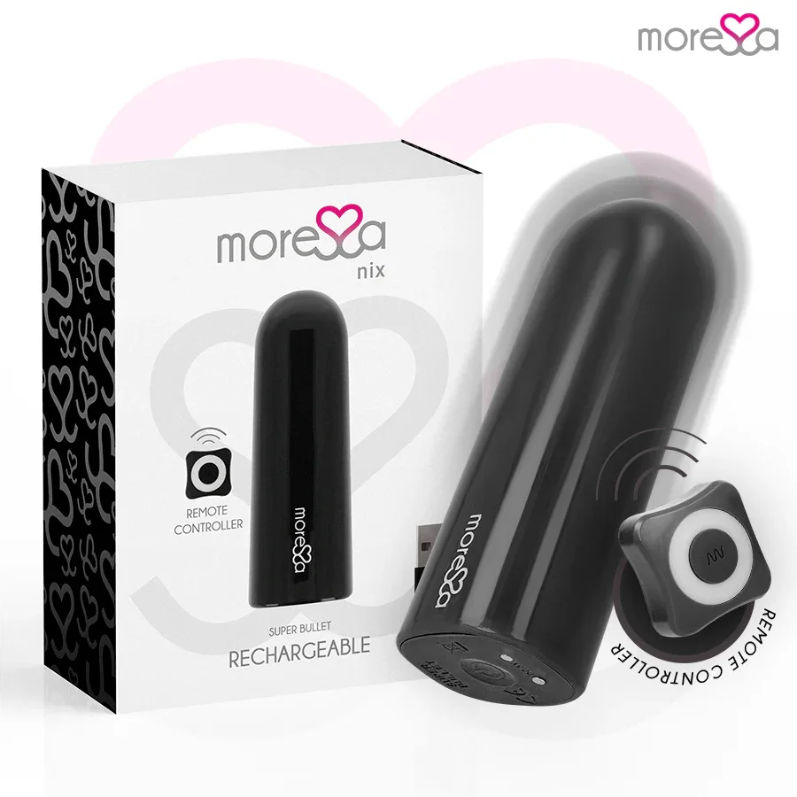 MORESSA - NIX VIBRATOR FERNBEDIENUNG SCHWARZ - Vanelion Paradise