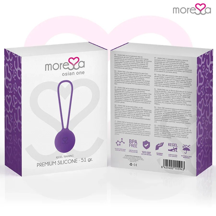 MORESSA - OSIAN ONE PREMIUM LILA SILIKON - Vanelion Paradise