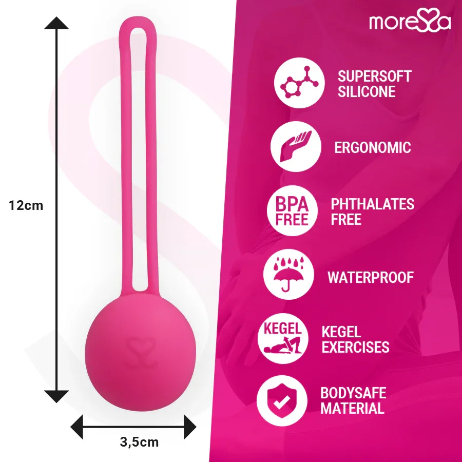 MORESSA - OSIAN ONE PREMIUM SILIKON ROSA - Vanelion Paradise