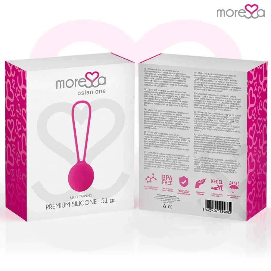 MORESSA - OSIAN ONE PREMIUM SILIKON ROSA - Vanelion Paradise