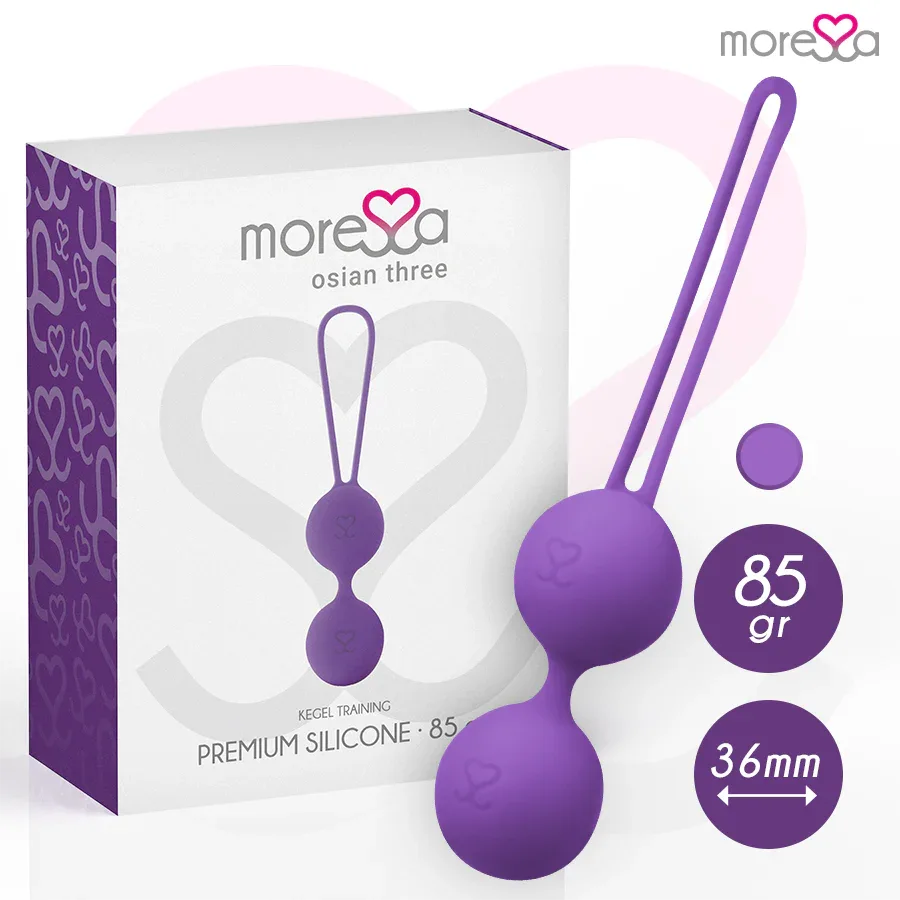 MORESSA - OSIAN DREI PREMIUM LILA SILIKON - Vanelion Paradise