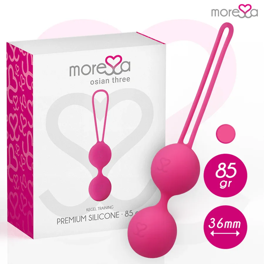 MORESSA - OSIAN DREI PREMIUM SILIKON ROSA - Vanelion Paradise