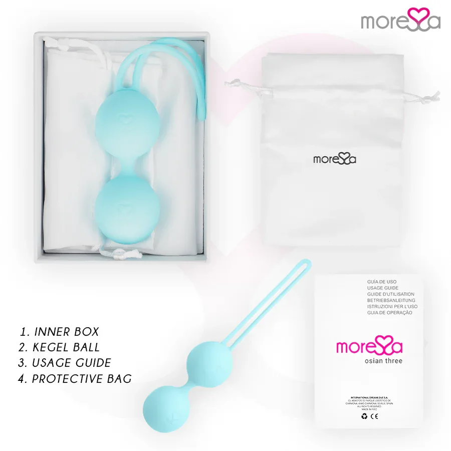 MORESSA - OSIAN DREI PREMIUM TÜRKIS-SILIKON - Vanelion Paradise