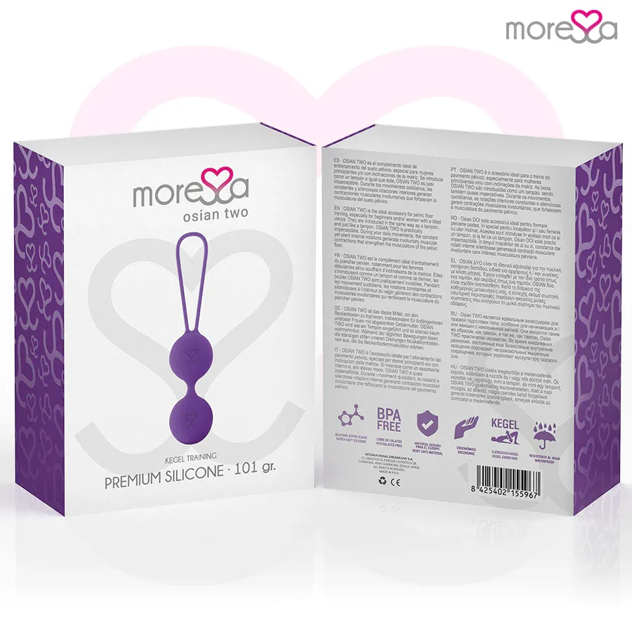 MORESSA - OSIAN TWO PREMIUM LILA SILIKON - Vanelion Paradise