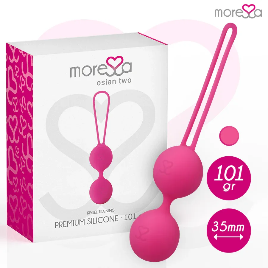 MORESSA - OSIAN TWO PREMIUM SILIKON ROSA - Vanelion Paradise