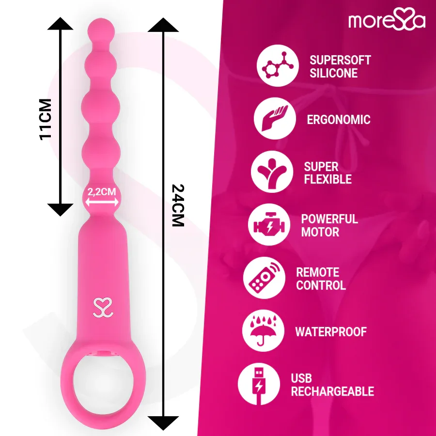 MORESSA - RONIE FERNBEDIENUNG ANALVERGNÜGEN ROSA - Vanelion Paradise