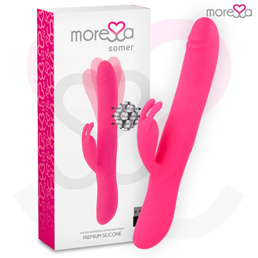 MORESSA - SOMER PREMIUM VIBRATOR MIT MEHRFACHDREHUNG - Vanelion Paradise