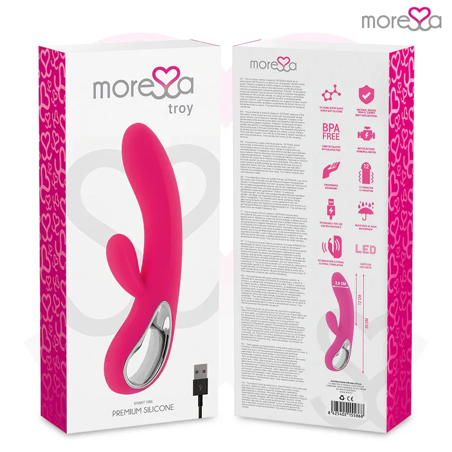 MORESSA - TROY PREMIUM SILIKON WIEDERAUFLADBAR - Vanelion Paradise
