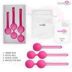 MORESSA - OSIAN SET PREMIUM SILIKON ROSA (Osian One - 51 g | Osian Two - 101 g | Osian Three 85 g) - Vanelion Paradise
