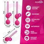 MORESSA - OSIAN SET PREMIUM SILIKON ROSA (Osian One - 51 g | Osian Two - 101 g | Osian Three 85 g) - Vanelion Paradise