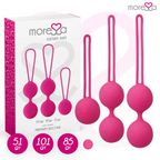 MORESSA - OSIAN SET PREMIUM SILIKON ROSA (Osian One - 51 g | Osian Two - 101 g | Osian Three 85 g) - Vanelion Paradise