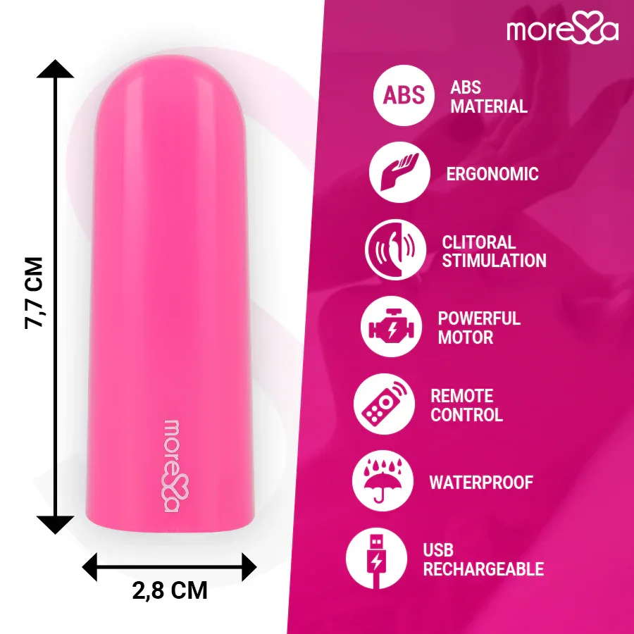 MORESSA - NIX VIBRATOR FERNBEDIENUNG ROSA - Vanelion Paradise